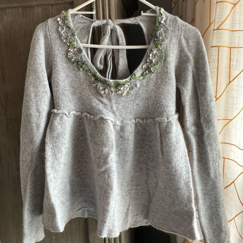 Free People wool-angora sweater